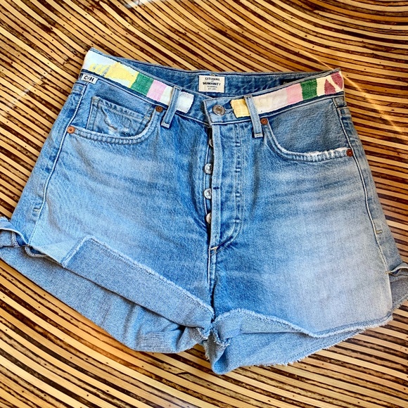 CITIZENS OF HUMANITY Vintage Cut-Offs SIZE 24 - Picture 1 of 5